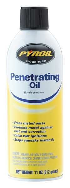 Penetrating Silicone Spray, Aerosol, 11 Oz, Pyroil, Mfr#: 596555