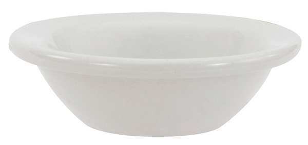 Fruit Bowl, 4 oz., Ceramic Bright White PK36, Crestware, Mfr#: AL31