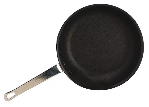 Frying Pan w/Coating, 10-1/2 In., Alum, Crestware, Mfr#: FRY10X