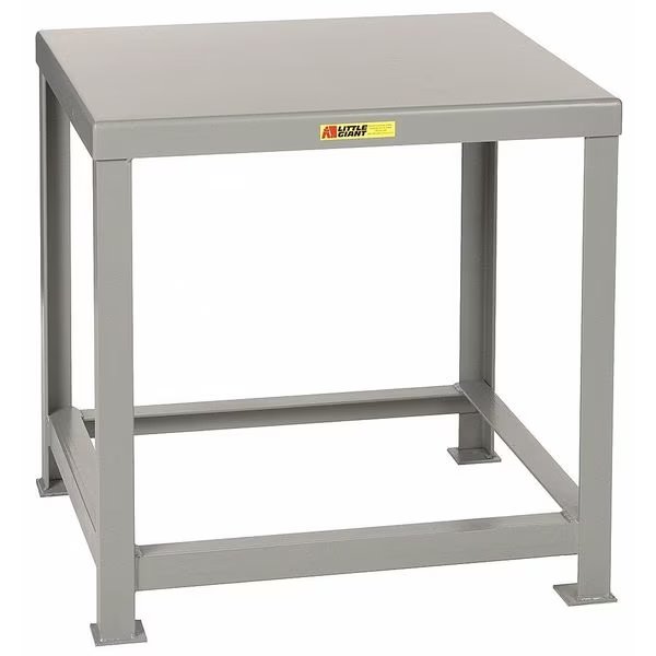 Fixed Work Table, Steel, 30" W, 22" D, Little Giant, Mfr#: MTH1-2230-30