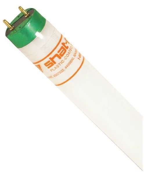 SHAT-R-SHIELD 32W, T8 Linear Fluorescent Light Bulb, Shat-R-Shield, Mfr#: F32T8/TL950/ALTO