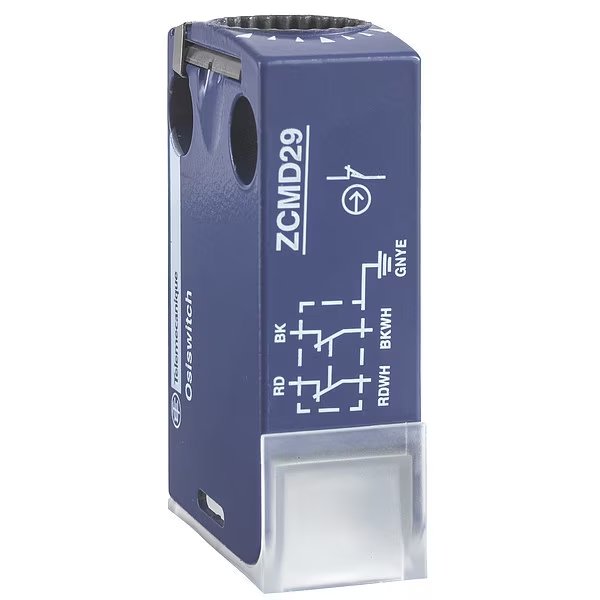 1NC/1NO Miniature Limit Switch Body Nema 4X, 6P, 12, 13, Telemecanique Sensors, Mfr#: ZCMD21M12