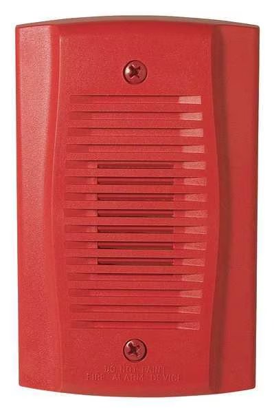 Mini Horn, Red, System Sensor, Mfr#: MHR