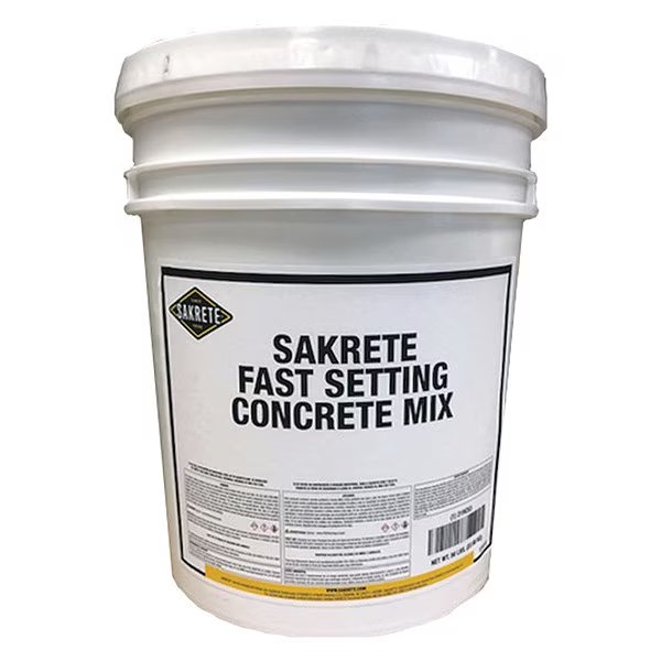 Concrete Mix, Pail, Gray, Sakrete, Mfr#: 120019