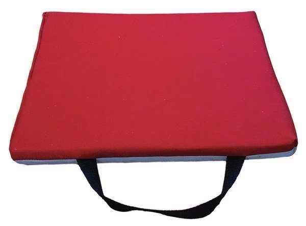Kneeling Mat, 12 x 24 In., Red/Gray, Impacto, Mfr#: 979-11