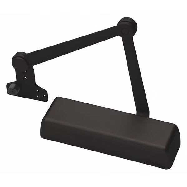 Manual Hydraulic Yale 5800 Door Closer Heavy Duty Interior and Exterior, Dark Bronze, Yale, Mfr#: 5821 x 690