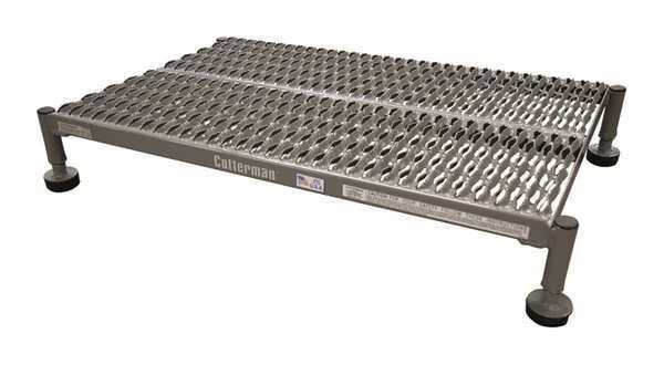 Work Platform, 1 Step, Steel, 6In. H., Cotterman, Mfr#: 1AWP1924A3 A6-9 B8 C1