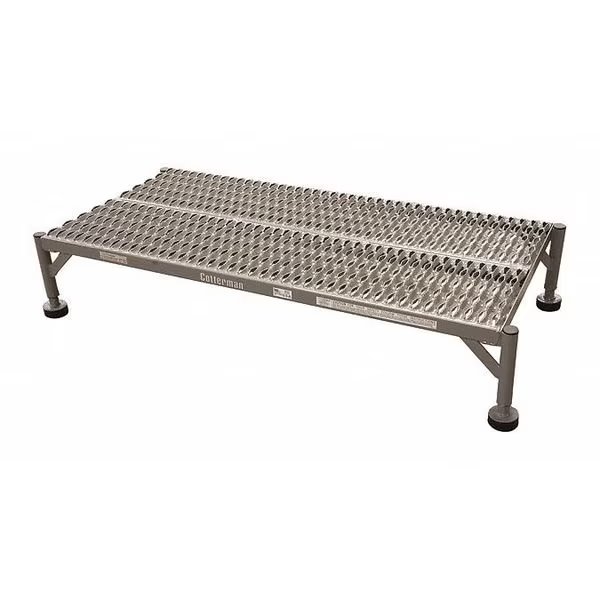 Work Platform, 1 Step, Steel, 10In. H., Cotterman, Mfr#: 1AWP1936A3 A10-15 B8 C1