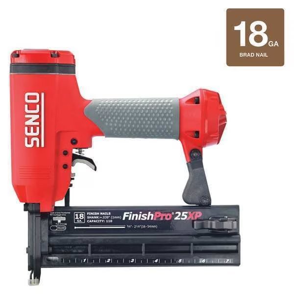 Air Brad Nailer, Adhesive, Senco, Mfr#: FINISHPRO 25XP