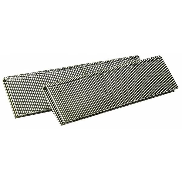 Staples, 18 ga, Medium Crown, 1 in Leg L, Steel, 5000 PK, Senco, Mfr#: L13BABN