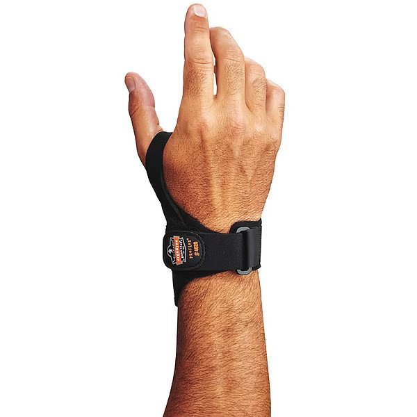 Wrist Support, S, Left, Black, Proflex By Ergodyne, Mfr#: 70242
