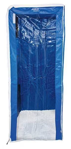 Pan Rack Cover, PVC, Royal Blue, Aleco, Mfr#: 477424