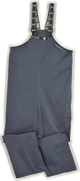 Rain Bibs, PVC/Polyester, Navy, XL, Helly Hansen, Mfr#: 70529_590-XL
