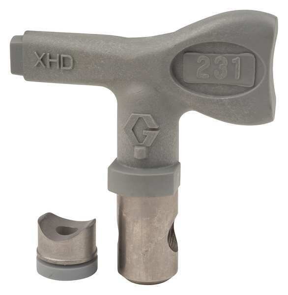 Airless Spray Gun Tip, Tip Size 0.031 In, Graco, Mfr#: XHD231