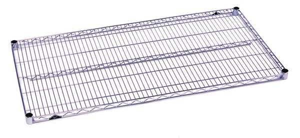 Wire Shelf, 18"D x 54"W, Chrome, Metro, Mfr#: 1854BR