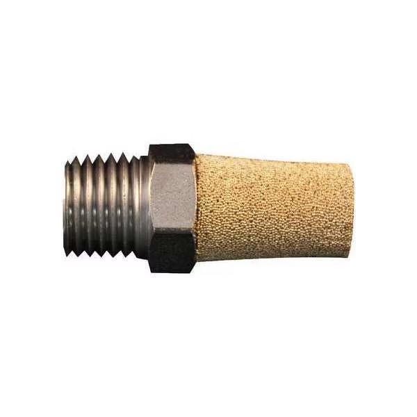 Pneumatic Exhaust Muffler, 1/8" NPT, Milton, Mfr#: S-1086-2