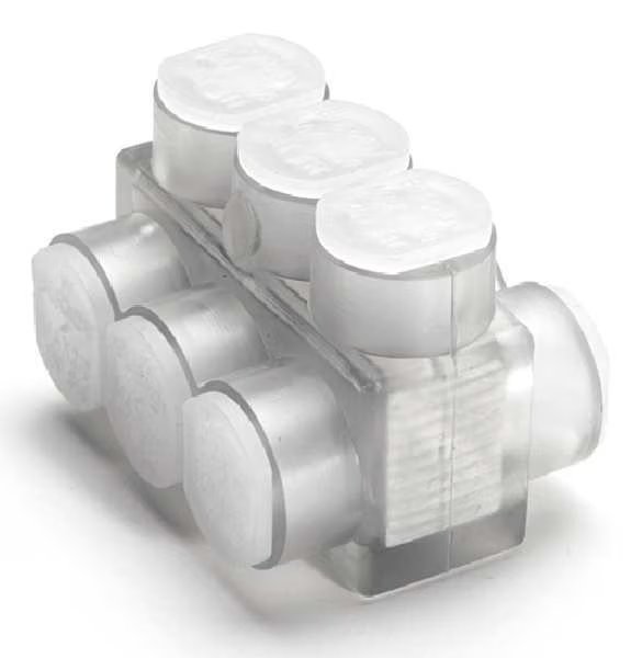Insulated Multitap Connector, 2.19 In. L, Burndy, Mfr#: BIBD2/03