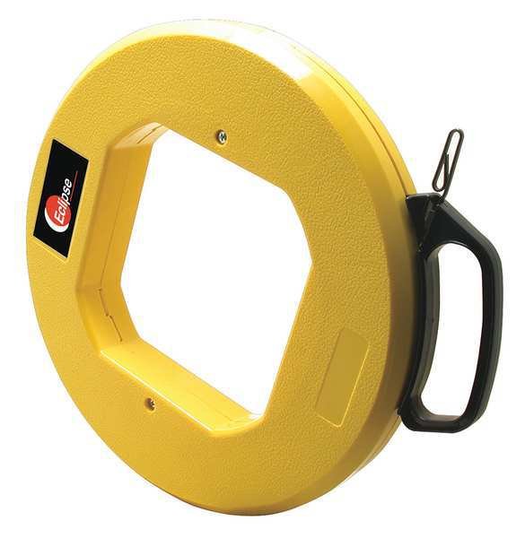 Fish Tape, 1/8 In x 100 ft, Spring Steel, Eclipse, Mfr#: 900-148
