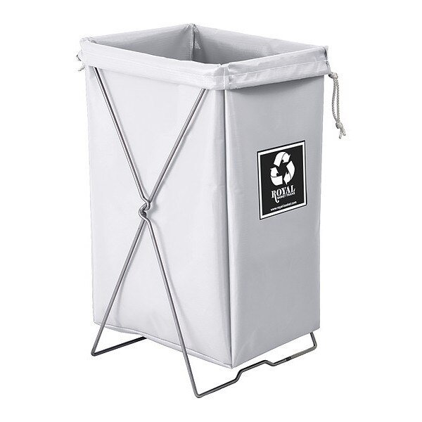 Steel/Vinyl Enviro Hamper Kit White, Royal Basket Trucks, Mfr#: G00-WWX-EBK