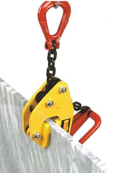 Nonmarring Plate Clamp, 1100 lb, 13/16 In, Tractel, Mfr#: NX05 0-20