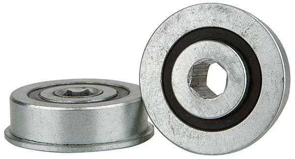 Hex Conveyor Bearing, 7/16 In, 1.750 In OD, United Sales, Mfr#: UGFH.4375X1.750-2RS
