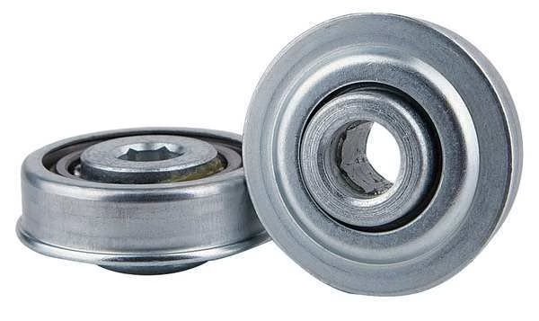Hex Conveyor Bearing, 7/16 In, 1.879 In OD, United Sales, Mfr#: CB-187H76