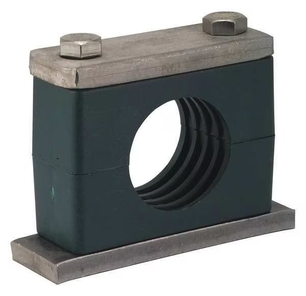 Beta Clamps, Heavy Series, 1/2 In Pipe, SS, Zsi, Mfr#: H4014S-SS
