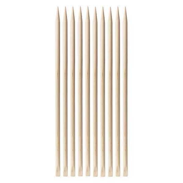 Orange Stick, Pointed/Flat, 3/16 in, PK100, Jonard Tools, Mfr#: S-389/100