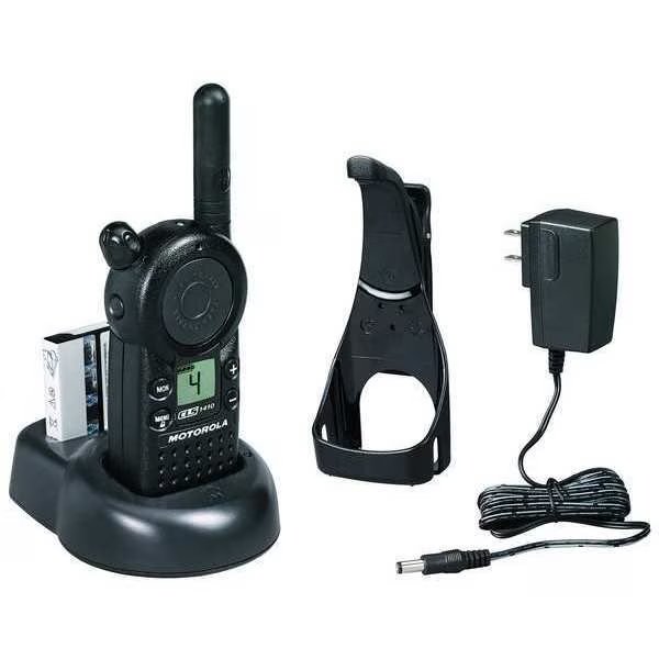 Two Way Radio, UHF, 1 Watt, 450 to 470 MHz, Motorola, Mfr#: CLS1410