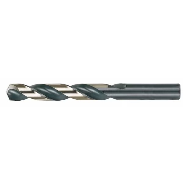 135° Heavy-Duty Jobber Length Drill Cle-Line 1878 Black & Gold HSS RHS/RHC #15, Cle-Line, Mfr#: C18068