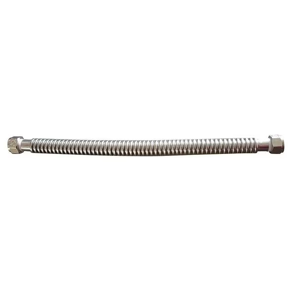 Water Heater Connector, SS, 18 In, 3/4 FIP, EnjoyTool Select, Mfr#: 22N599