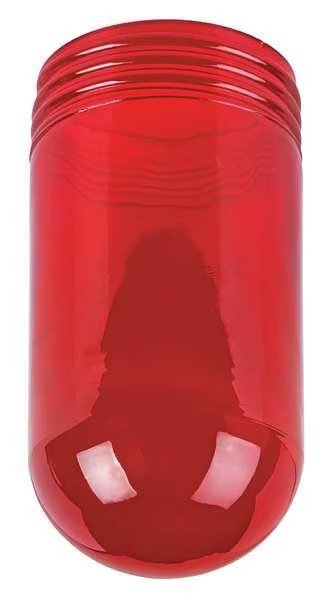 Glass Globe, Red, Killark, Mfr#: VRGP-100