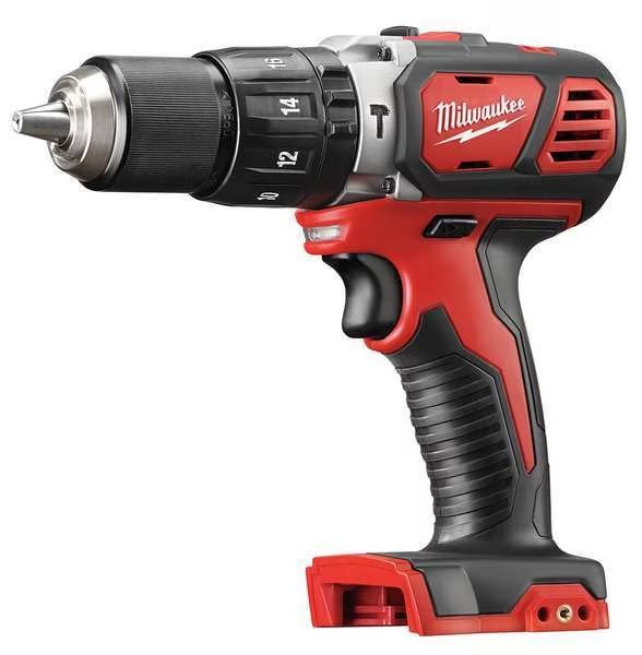 M18 Compact 1/2" Hammer Drill/Driver, Milwaukee Tool, Mfr#: 2607-20