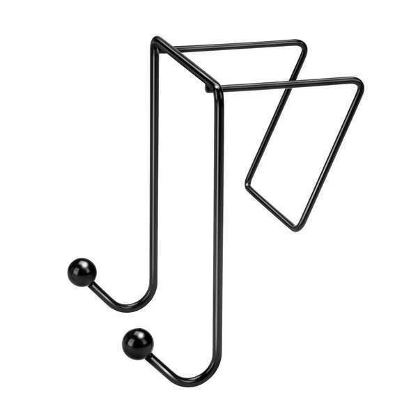 Coat Hook, Black, 6 x 4 x 5-1/8 In, Fellowes, Mfr#: 75510