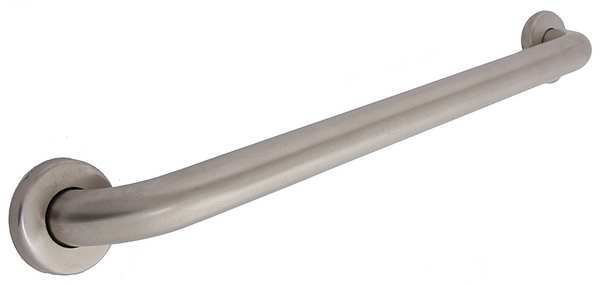 21" L, Wall Mount, Stainless Steel, Grab Bar, Satin, Taymor, Mfr#: 01-C230018