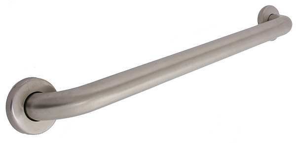 24" L, Wall Mount, Stainless Steel, Grab Bar, Satin, Taymor, Mfr#: 01-C230024