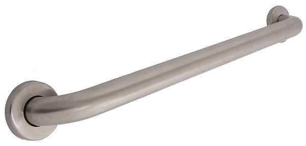 36" L, Wall Mount, Stainless Steel, Grab Bar, Satin, Taymor, Mfr#: 01-C230036