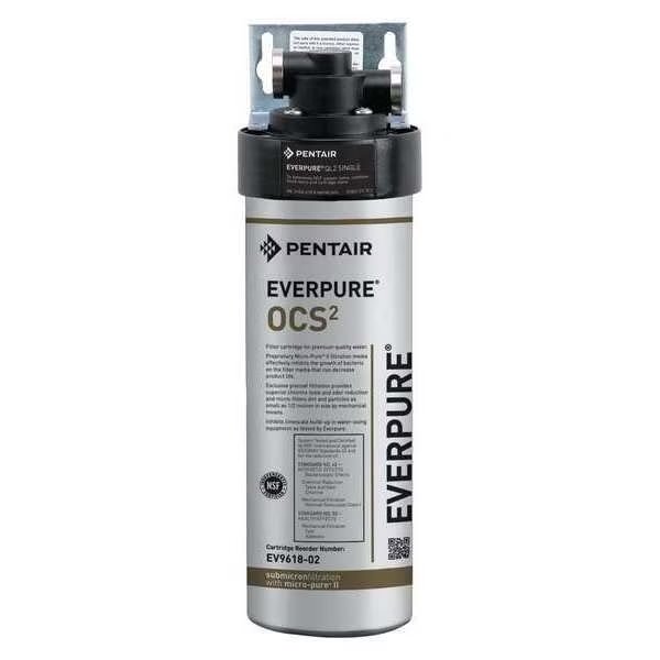 Coffee Filter System, 3/8 In FNPT, 0.5 gpm, Everpure, Mfr#: EV927560-75