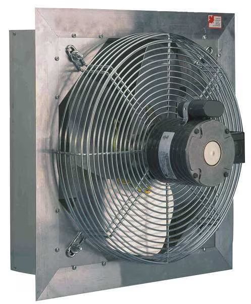 Exhaust Fan, 24 In, 115V, 1/3hp, 1100rpm, Canarm, Mfr#: AX24-2