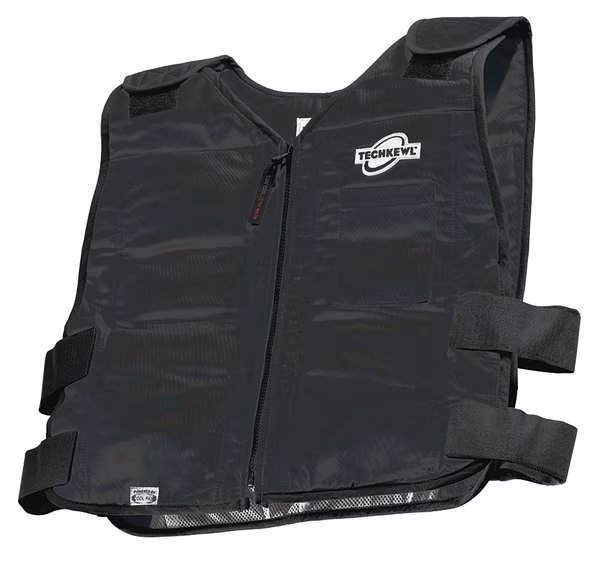 M/L PCM Cooling Vest, Black, Techniche, Mfr#: 6626-BK-ML