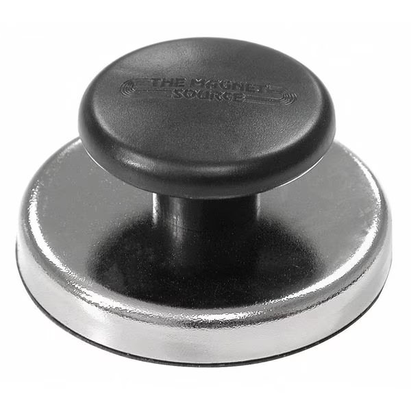 Round Magnet with Handle, 25 lb. Pull, Master Magnetics, Mfr#: 7505