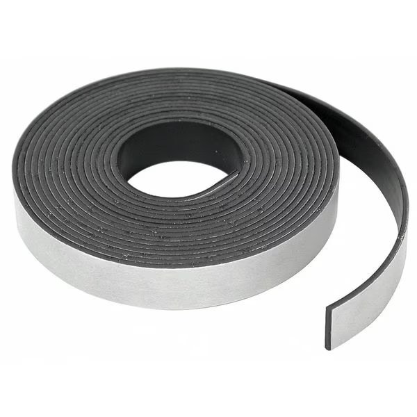 Adhesive Mag Strip, 15 Ft. L, 1/2 In W, Master Magnetics, Mfr#: 7518