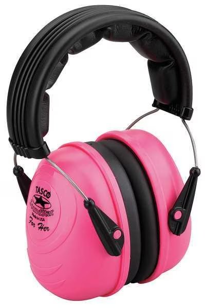 Over-the-Head Ear Muffs, 25 dB, Sound Star, Pink, Tasco, Mfr#: 100-52550