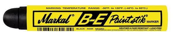 Paint Crayon, Large Tip, Black Color Family, 12 PK, Markal, Mfr#: 80623
