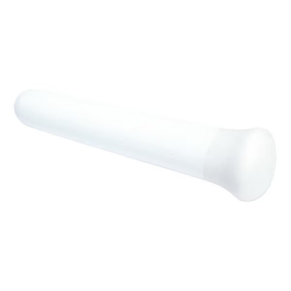 Pestle, Porcelain, Unglazed, 1150C, White, United, Mfr#: J-206