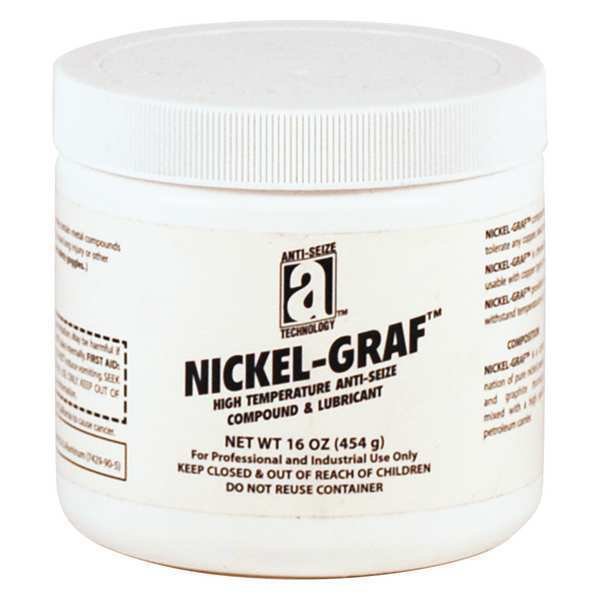 Anti Seize, Nickel, 16 oz, Rust Inhibitor, Anti-Seize Technology, Mfr#: 13016