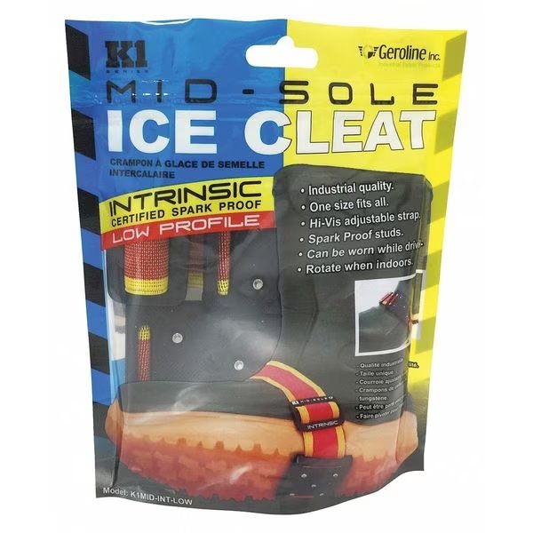 Mid-Sole Ice Cleat, Low P., Intrinsic, PR, K1 Series, Mfr#: V8770260-O/S