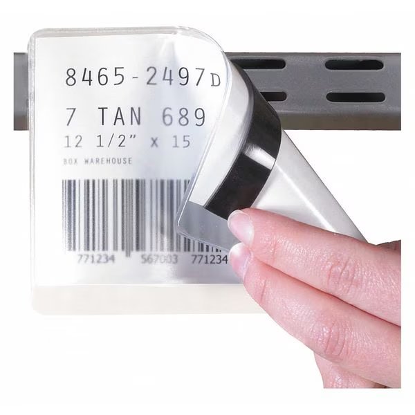 Magnetic Tape Strips, 8 1/2" x 11", Black, 25/Case, Partners Brand, Mfr#: LH168