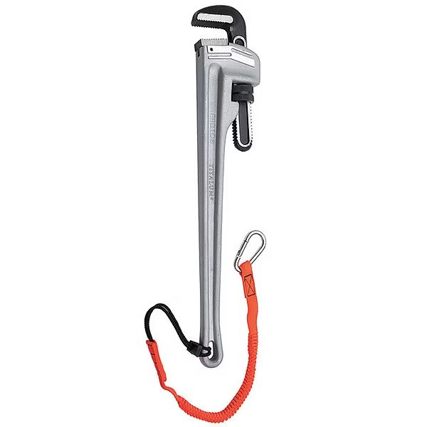 10 in L 2 in Cap. Aluminum Straight Pipe Wrench, Proto, Mfr#: J812A-TT