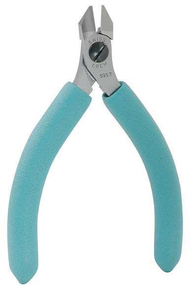 6 1/2 in Diagonal Cutting Plier Semiflush Cut Uninsulated, Erem, Mfr#: 595T
